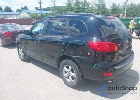 2007 Hyundai Santa Fe Gls z USA, uszkodzony, nr VIN KM8SG13D17U098415